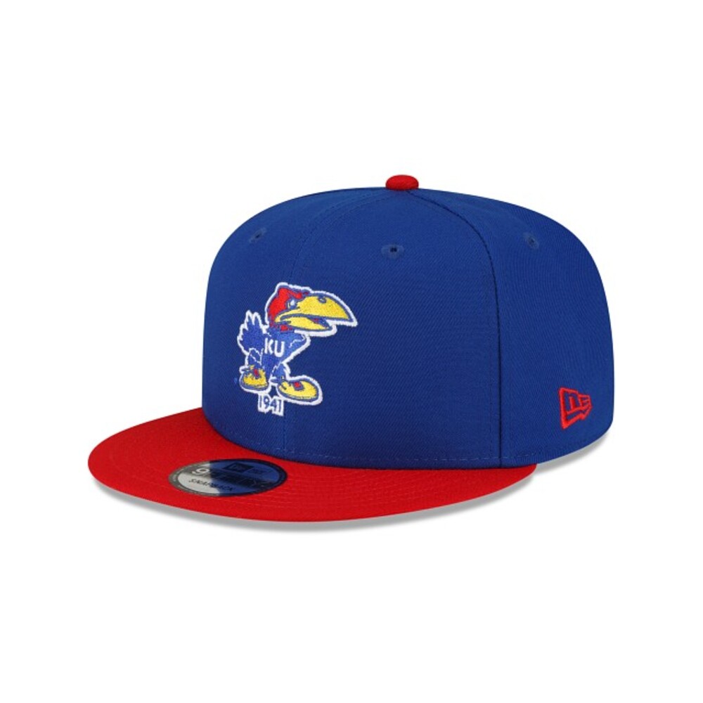 New Era Kansas Jayhawks College Vault 9FIFTY Snapback Hat